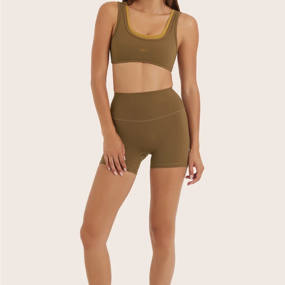 SET ACTIVE AIRLUXE™ BREATHE SHORTS- OTTER